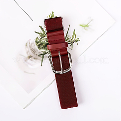 1 ceinture de softball élastique en similicuir et polyester&nbsp;AJEW-CL0001-37B