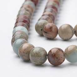 Natürliche aqua terra jasper stränge&nbsp;X-G-S150-50-6mm