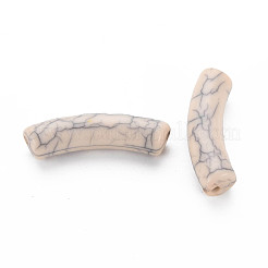 Undurchsichtige knisternde Acrylperlen&nbsp;MACR-S372-002N-006