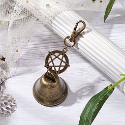 Campana colgante de hierro decoracion&nbsp;HJEW-JM02278