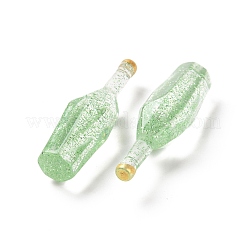 Schnullerflasche Cabochon aus transparentem Harz&nbsp;LS-RESI-E025-03B