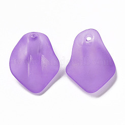 Pendentifs acryliques mats transparents&nbsp;MACR-S371-03A-747
