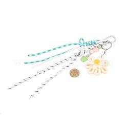 Decorazioni pendenti con perline in resina e acrilico&nbsp;HJEW-JM04421-02