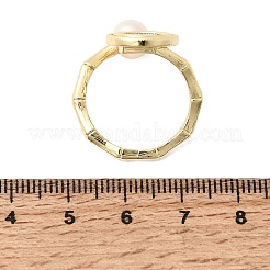 Offene Manschettenringe aus Messing&nbsp;AJEW-H158-06G