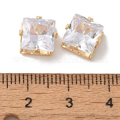 Cabochon in ottone con zirconi trasparenti&nbsp;LS-STAS-M294-30B