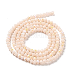 Chapelets de perles en verre opaques&nbsp;LS-EGLA-A035-P3mm-L05