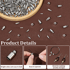 160 embout de cordon en laiton de 4 styles&nbsp;KK-PH0011-71