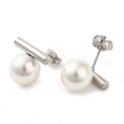Ohrstecker aus 304 Edelstahl&nbsp;EJEW-K277-01P