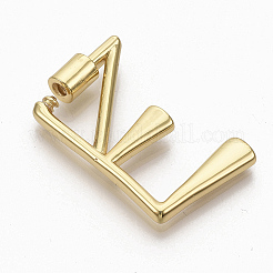 Charmes de verrouillage de mousqueton à vis en laiton&nbsp;LS-KK-T046-001G-E-NF