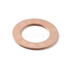 Anelli di collegamento in acciaio inossidabile placcati ioni (ip) 304&nbsp;STAS-P306-02B-RG