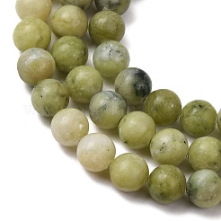 Natürliche chinesische Jadeperlenstränge aus dem Süden&nbsp;G-Z158-A01-8mm
