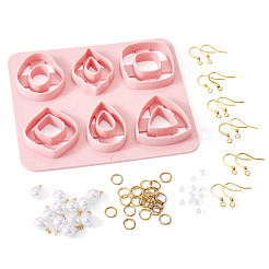 DIY-Bausätze für baumelnde Ohrringe&nbsp;DIY-TA0013-22