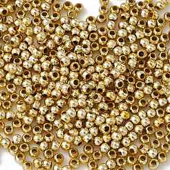 Placcatura rotonde perline di plastica acrilica&nbsp;PACR-L003-3mm-LG