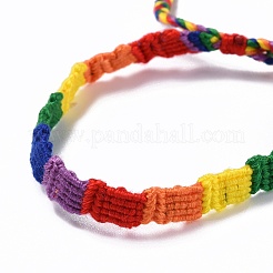 Regenbogen-Pride-Armband&nbsp;LS-BJEW-F419-10