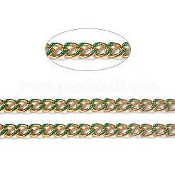 Catena di marciapiede smaltata in ottone dorato&nbsp;CHC-H103-07D-G