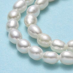 Brins de perles de culture d'eau douce naturelles&nbsp;PEAR-J006-03A