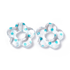 Perles en acrylique transparente&nbsp;OACR-C009-06G