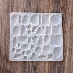 DIY geometrische Form Anhänger Silikonformen&nbsp;DIY-E057-03