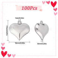 100 pendentif en acier inoxydable chirurgical 316&nbsp;STAS-SC0004-47