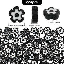 4 Strang handgefertigte Millefiori-Glasperlenstränge&nbsp;LAMP-PA0001-20