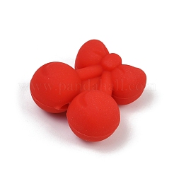 Perle focali in silicone alimentare alla ciliegia&nbsp;SIL-A011-01B