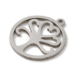 Pendentifs en acier inoxydable 201 anti-ternissement&nbsp;STAS-E206-03P-04