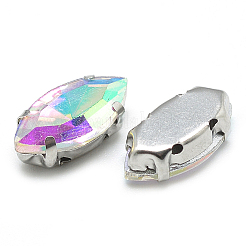 Cuce sul rhinestone&nbsp;RGLA-T034-4x8mm-02