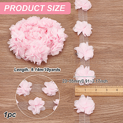 Ruban de dentelle de polyester&nbsp;OCOR-WH0078-158B