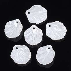 Colgantes de perlas de imitación de plástico abs&nbsp;X-OACR-S020-12