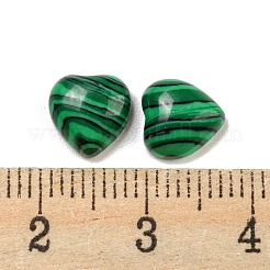 Gefärbte synthetische Malachit-Cabochons&nbsp;G-H309-01-09