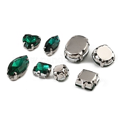 Strass di vetro cuciti su strass&nbsp;RB-CBA33FD-01P-02
