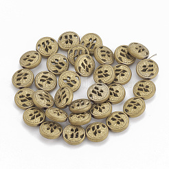 Electroplate non magnetici ematite sintetico fili di perline&nbsp;G-N0322-04K