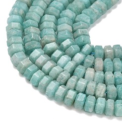 Fili di perline amazonite naturale&nbsp;G-G317-A32-3X6MM