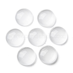 Cabochon in vetro trasparente&nbsp;X-GGLA-R026-10mm