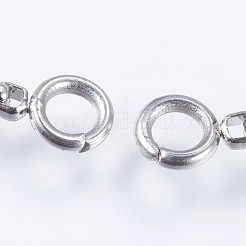 Fabrication de bracelets réglables en acier inoxydable 304 résistant au ternissement&nbsp;X-STAS-G169-01P