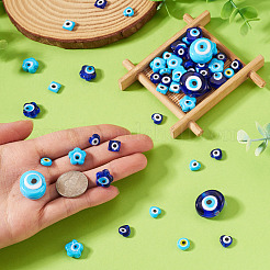 68 pièces 10 styles perles de chalumeau faites à la main&nbsp;LAMP-TA0002-71