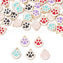 50pcs 5 pendentifs en alliage de couleurs&nbsp;ENAM-CJ0004-27
