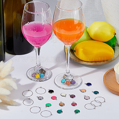 Kits de fabrication de charme de verre à vin bricolage&nbsp;DIY-FH0010-29