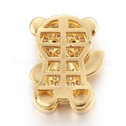 Ottone micro spianare fascini dello scorrevole zirconi&nbsp;ZIRC-E154-08-NR