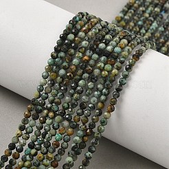 Natürlichen afrikanischen Türkis Perlen Stränge&nbsp;G-F509-29-3mm