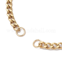 Bracciale a catena intrecciata in acciaio inossidabile 304 da 3 mm&nbsp;AJEW-JB01440-01
