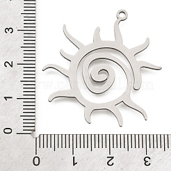 201 Edelstahlanhänger&nbsp;STAS-S176-01P