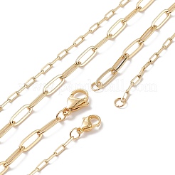 2 pièces rectangle en laiton de style 2 avec colliers pendentif lettre initiale&nbsp;NJEW-JN04006
