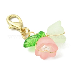 Décoration en perles d'imitation en plastique ABS et pendentifs en acrylique&nbsp;HJEW-JM02977