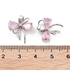 Pendentifs avec zircon cubiques à micro-pavés en laiton&nbsp;KK-P271-05P-B