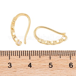 Gestell Messing Zirkonia Ohrhaken&nbsp;KK-S374-05G-03