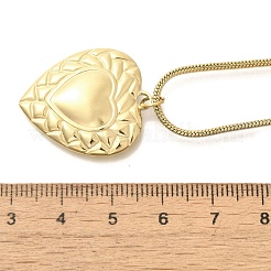 Ionenplattierung (IP) 304 Edelstahl Anhänger Halskette&nbsp;NJEW-K255-12G