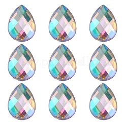 Nachahmung taiwan Acryl Strass Cabochons&nbsp;GACR-A022-13x18mm-17