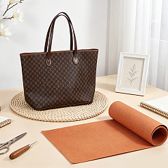 Rouleau de doublure artisanale en cuir mélangé pour sacs et pochettes&nbsp;AJEW-WH0643-143D