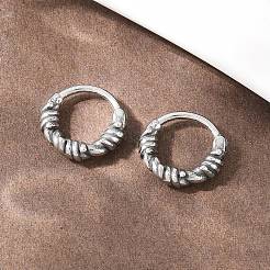 Boucles d'oreilles cartilage en acier inoxydable 316&nbsp;AJEW-C044-16C-AS